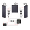 Toyota 4Runner 4th&5th Gen(2003-2024) with Scoop Lensun 80W Hood Solar Panel